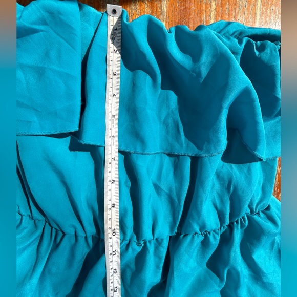 Blue Tier Dress - Picture 4 of 7